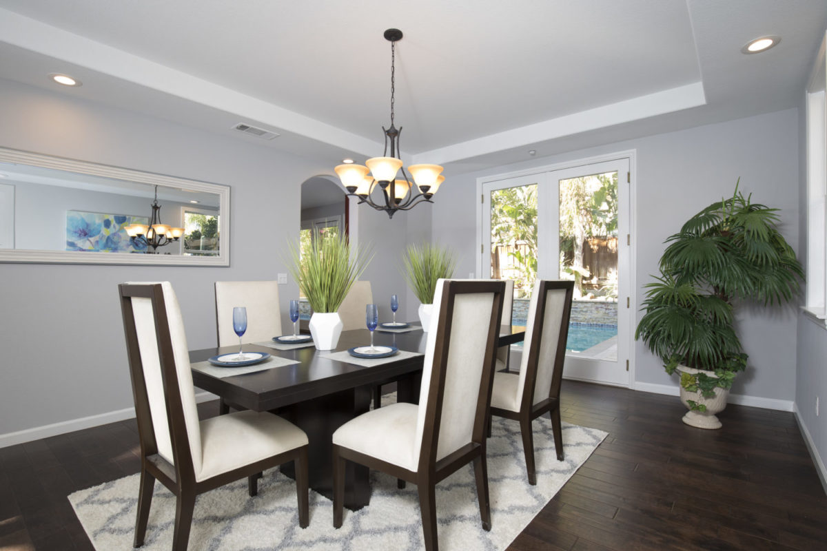 Brentwood  CA Dining Room Real Estate Photo